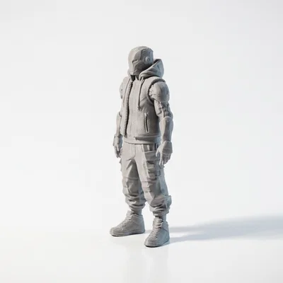 Mô hình tượng Iron Man phong cách đường phố (Street Style) in 3D
