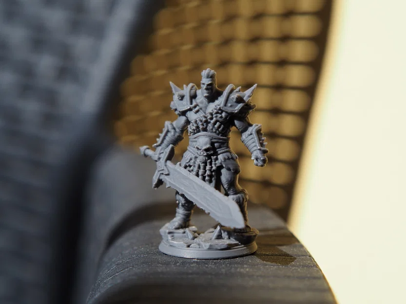 Soulreaver Vanguard – Mô hình Barbarian 40mm STL - Image 1