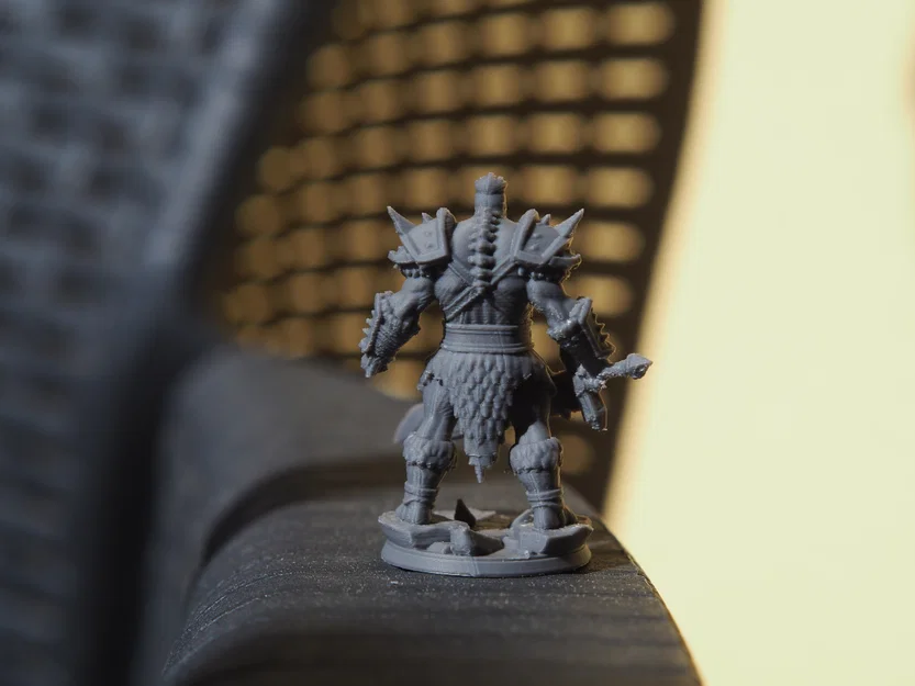 Soulreaver Vanguard – Mô hình Barbarian 40mm STL - Image 4