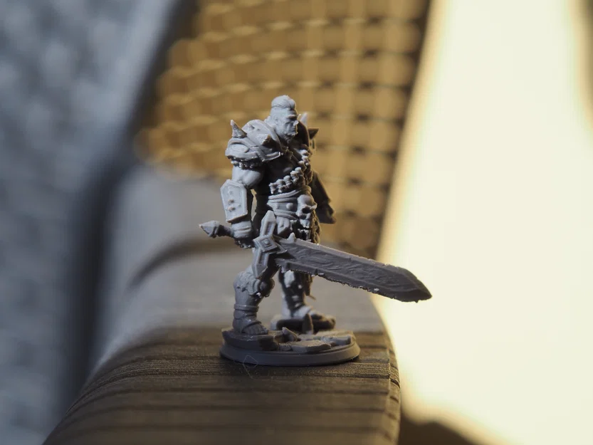 Soulreaver Vanguard – Mô hình Barbarian 40mm STL - Image 5