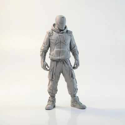 Mô hình Ironman phong cách đường phố - File in 3D độc đáo