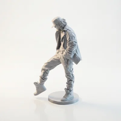 Mô hình MJ nhảy múa phong cách đường phố - File in 3D