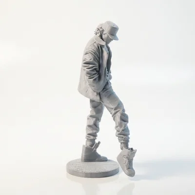 Mô hình MJ nhảy múa phong cách đường phố - File in 3D