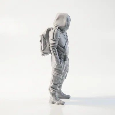 Mô hình Mandalorian Street Style 3D có thể in ấn