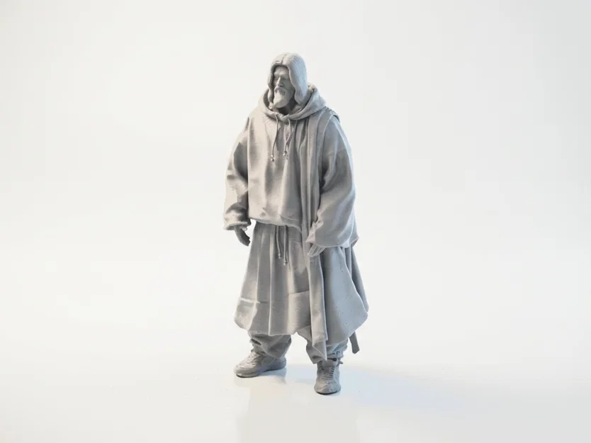 Mô hình 3D Street Jesus phong cách đường phố (File in 3D) - Image 1