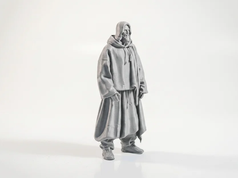 Mô hình 3D Street Jesus phong cách đường phố (File in 3D) - Image 2