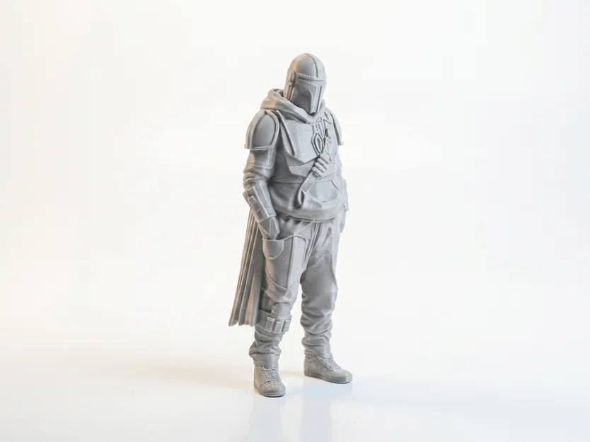 Mô hình Mandalorian phong cách đường phố - File in 3D chi tiết - Image 2