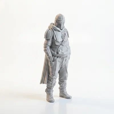 Mô hình Mandalorian phong cách đường phố - File in 3D chi tiết