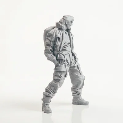 Mô hình 3D Figurine Street MJ Phong cách Đường phố