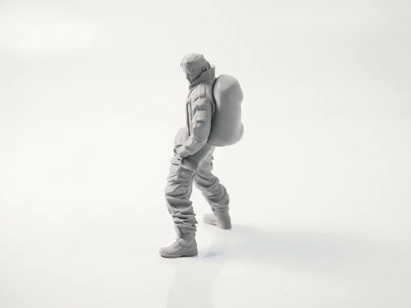 Mô hình 3D Figurine Street MJ Phong cách Đường phố - Image 4