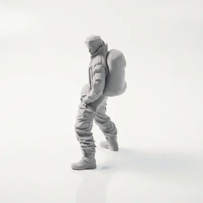 Mô hình 3D Figurine Street MJ Phong cách Đường phố