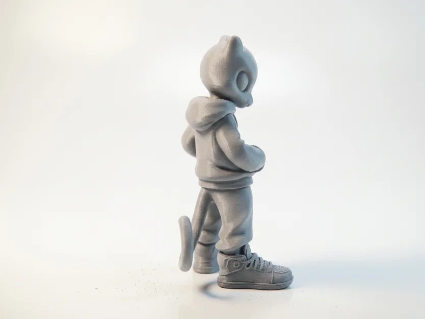 Mô hình Mewtwo phong cách đường phố - Bản in 3D ấn tượng - Image 3