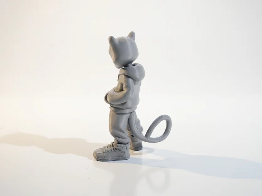 Mô hình Mewtwo phong cách đường phố - Bản in 3D ấn tượng - Image 4