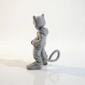 Mô hình Mewtwo phong cách đường phố - Bản in 3D ấn tượng - Thumbnail 4