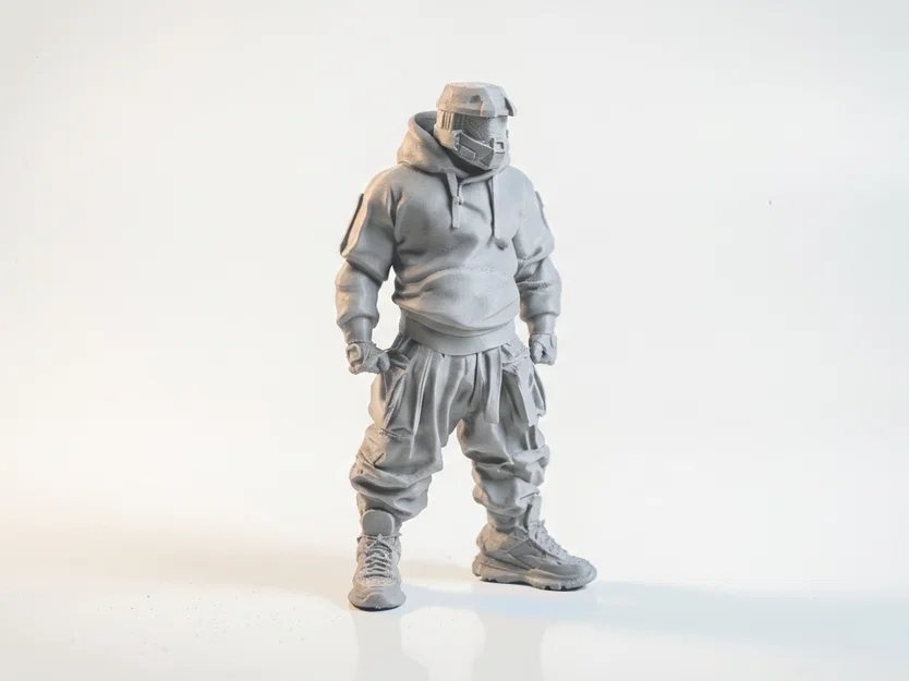 Mô hình Master Chief phong cách đường phố Urban Style (File in 3D) - Image 2