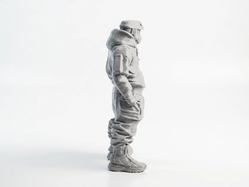 Mô hình Master Chief phong cách đường phố Urban Style (File in 3D) - Image 3