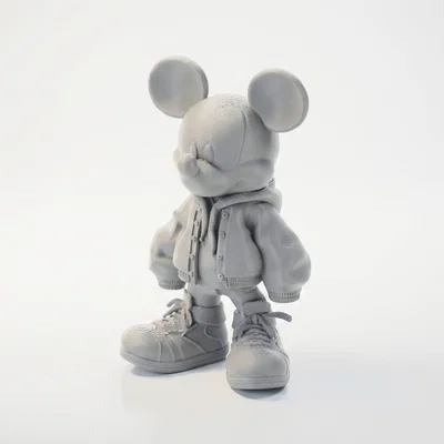 Mô hình Mickey Mouse phong cách đường phố in 3D