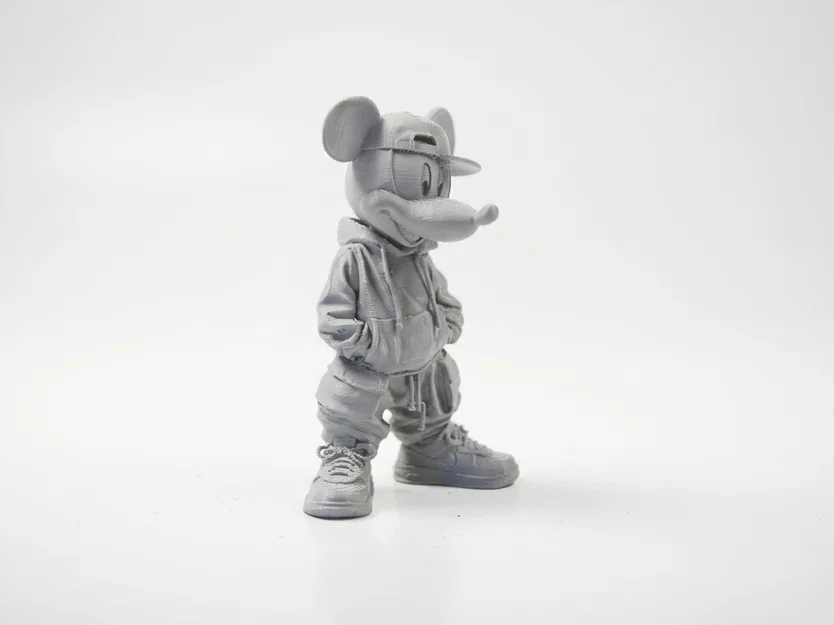 Mô hình Mickey Mouse phong cách Streetwear 3D cực chất - Image 2