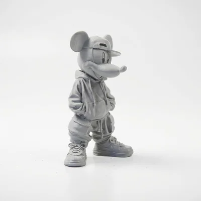 Mô hình Mickey Mouse phong cách Streetwear 3D cực chất