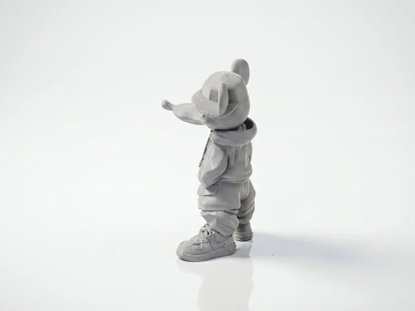 Mô hình Mickey Mouse phong cách Streetwear 3D cực chất - Image 4
