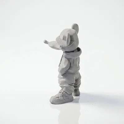 Mô hình Mickey Mouse phong cách Streetwear 3D cực chất