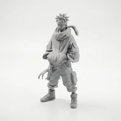 Mô hình Naruto phong cách đường phố - File 3D in ấn chi tiết