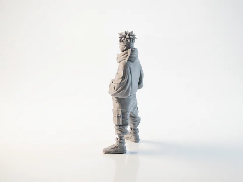 Mô hình Naruto phong cách đường phố - File 3D in ấn chi tiết - Image 4