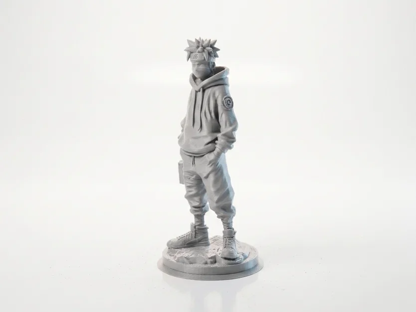 Mô Hình Tượng Naruto Phong Cách Đường Phố Đồ Chơi Anime In 3D - Image 1