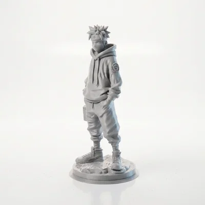 Mô Hình Tượng Naruto Phong Cách Đường Phố Đồ Chơi Anime In 3D
