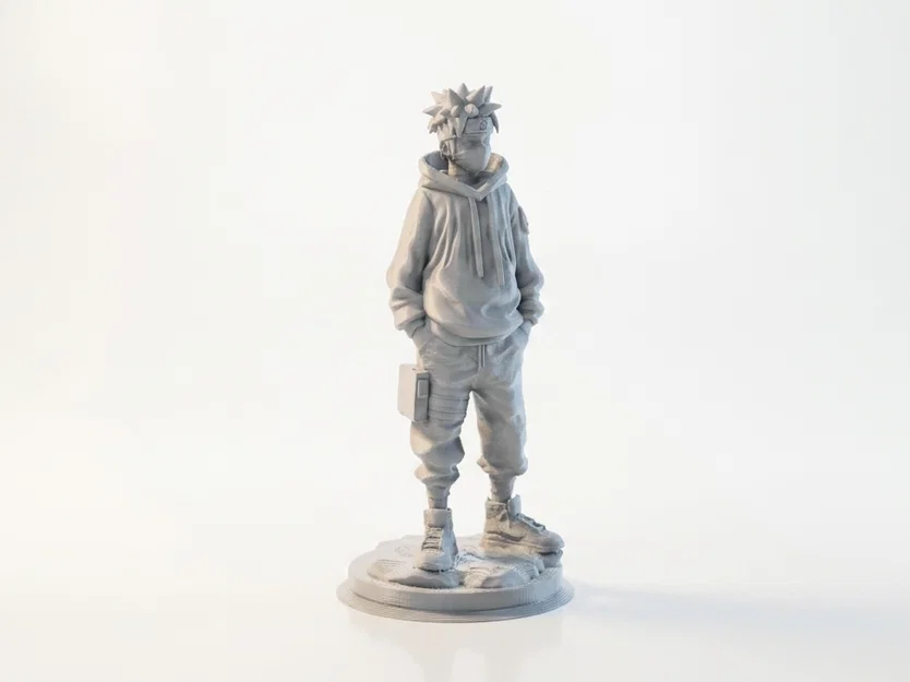 Mô Hình Tượng Naruto Phong Cách Đường Phố Đồ Chơi Anime In 3D - Image 2