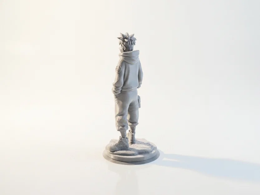 Mô Hình Tượng Naruto Phong Cách Đường Phố Đồ Chơi Anime In 3D - Image 4