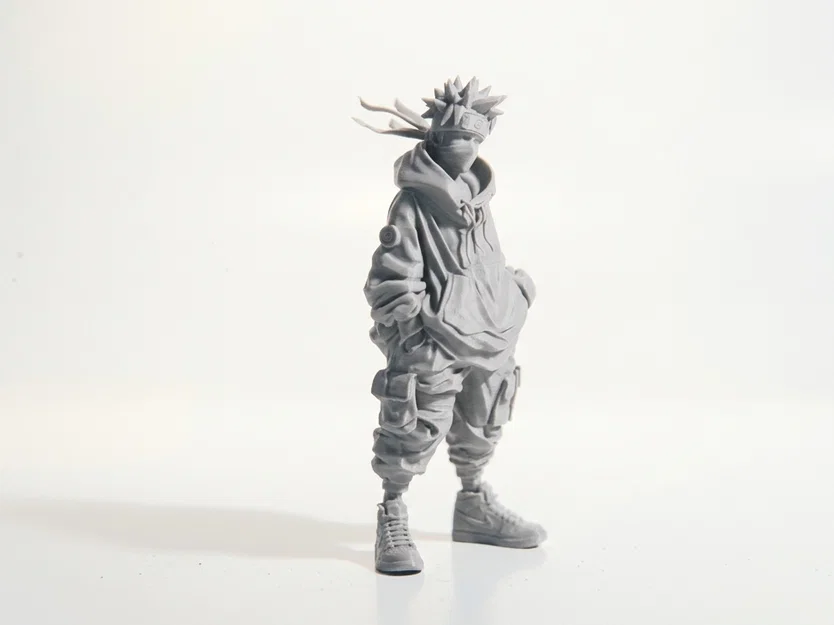Mô hình Naruto Uzumaki phong cách đường phố - File in 3D - Image 2