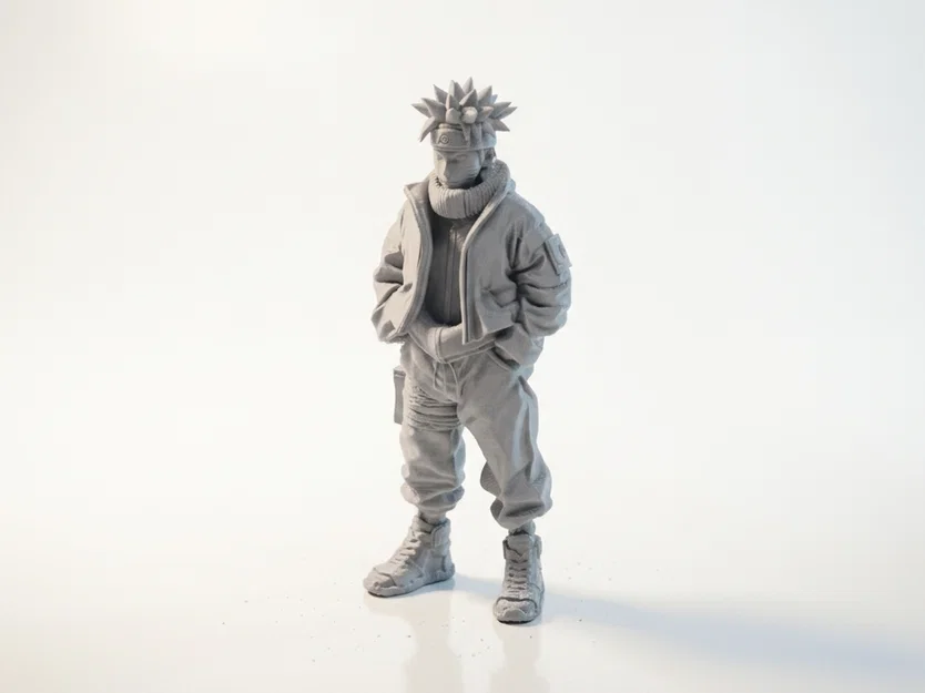 Mô hình 3D Street Naruto phong cách Anime in 3D - Image 1