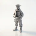 Mô hình 3D Street Naruto phong cách Anime in 3D - Thumbnail 1