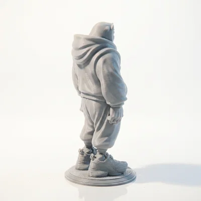 Tượng Shrek Phong Cách Đường Phố - Mô hình 3D in ấn cực chất