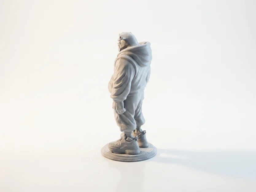 Tượng Shrek Phong Cách Đường Phố - Mô hình 3D in ấn cực chất - Image 4