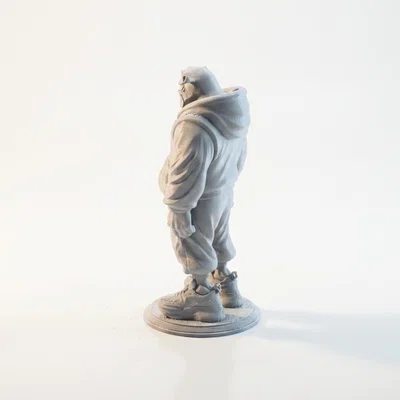 Tượng Shrek Phong Cách Đường Phố - Mô hình 3D in ấn cực chất