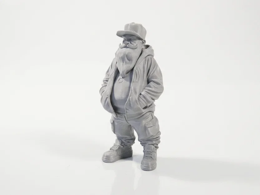 Mô hình ông già Noel phong cách đường phố cực chất - Bản in 3D - Image 1