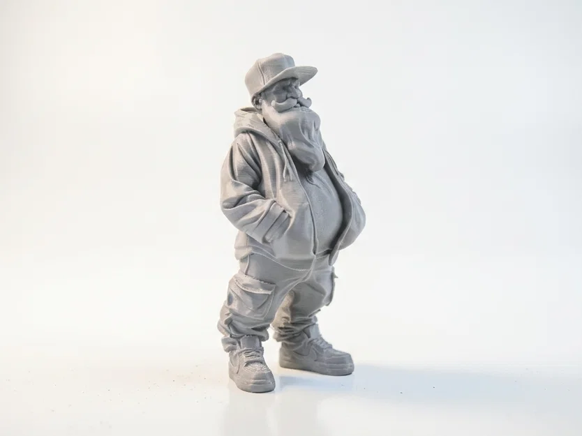 Mô hình ông già Noel phong cách đường phố cực chất - Bản in 3D - Image 2
