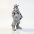 Mô hình ông già Noel phong cách đường phố cực chất - Bản in 3D - Thumbnail 2