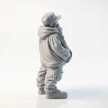 Mô hình ông già Noel phong cách đường phố cực chất - Bản in 3D - Thumbnail 3