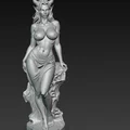 Mô hình tượng nữ quỷ tinh xảo (Nude Demon Statue) cho người chơi 3D - Thumbnail 4
