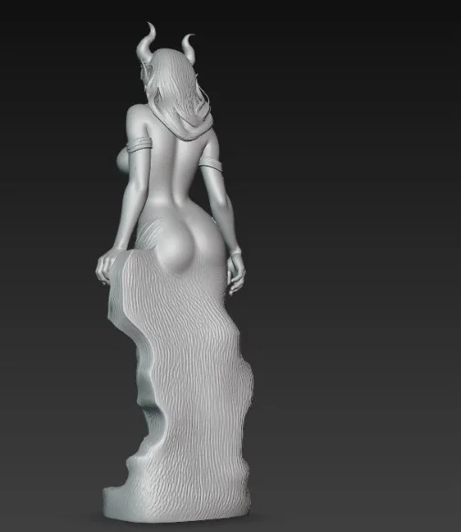 Mô hình tượng nữ quỷ tinh xảo (Nude Demon Statue) cho người chơi 3D - Image 6