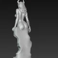 Mô hình tượng nữ quỷ tinh xảo (Nude Demon Statue) cho người chơi 3D - Thumbnail 6