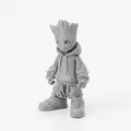 Mô hình Groot phong cách đường phố - Tệp 3D in ấn thời thượng - Thumbnail 1
