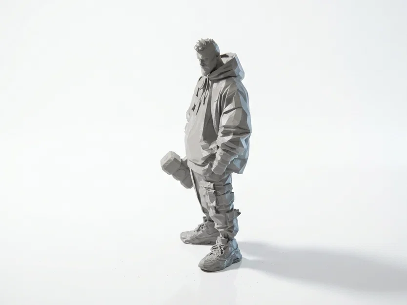 Mô hình Thor phong cách Streetwear - File 3D in ấn - Image 1