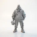 Mô hình Thor phong cách Streetwear - File 3D in ấn - Thumbnail 2