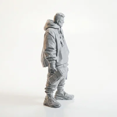 Mô hình Thor phong cách Streetwear - File 3D in ấn