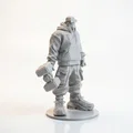 Mô hình tượng Thor phong cách Streetwear - Đồ trang trí thần thoại hiện đại (STL) - Thumbnail 2