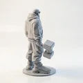 Mô hình tượng Thor phong cách Streetwear - Đồ trang trí thần thoại hiện đại (STL) - Thumbnail 3